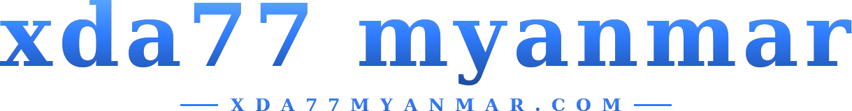 xda77 myanmar logo